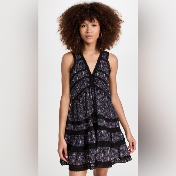 Sea New York Dresses & Skirts - NWT Sea New York Yvonne Tiered Lace Mini Dress